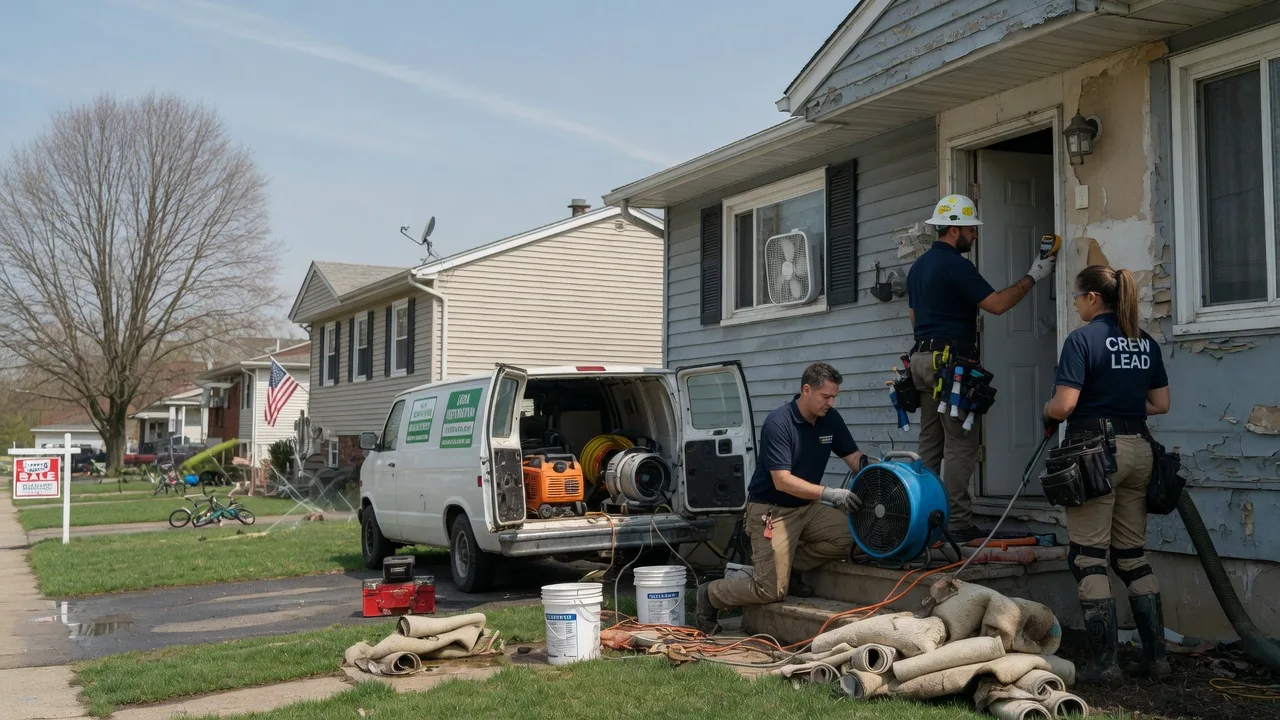 Flood Cleanup in Rocklin, CA near me